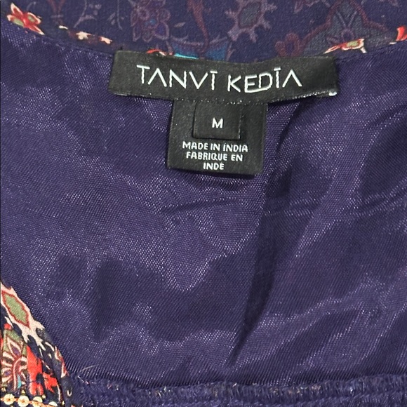 Anthropologie Tanvi Kedia Corrina Tunic Dress. Size Medium - Picture 9 of 10